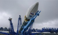 Tên lửa Soyuz 2.1v đưa vệ tinh Kosmos-2558 bí mật của Nga lên vũ trụ ngày 4/8. (Ảnh: Bộ QP Nga)