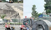 Siết quản lý những 'hung thần' container chở cuộn thép khủng