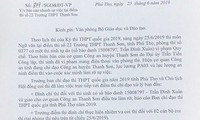 Nữ sinh sư phạm dính líu đến vụ &apos;lọt đề&apos; Ngữ Văn THPT ở Phú Thọ