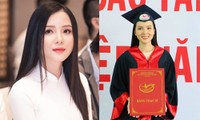 Người đẹp Huỳnh Thúy Vi nhận bằng thạc sĩ, chuẩn bị làm giảng viên đại học