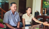 Bố mẹ tân Hoa hậu Đỗ Thị Hà: ông Đỗ Văn Tào và bà Cù Thị Hoa. 