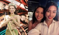 Hoa hậu Thuỳ Tiên giống mẹ như 2 giọt nước