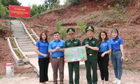 Tuổi trẻ tỉnh Lạng Sơn và Lạng Sơn chung tay, phối hợp xây dựng "Đường tuần tra biên giới". -Ảnh: Duy Chiến 