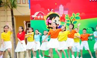 Sôi động ngày hội Thiếu nhi Việt Nam - Học tập tốt, rèn luyện chăm