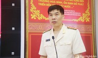 Đại tá Cao Minh Huyền làm Phó Giám đốc công an tỉnh Nghệ An