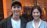 Song Hye Kyo để mặt mộc, tình tứ bên Song Joong Ki ở Paris