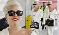 Lady Gaga gây ‘sốt’ với thời trang thanh lịch đầy quyến rũ
