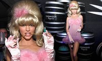 Em gái siêu mẫu nhà Kim Kardashian gợi cảm như búp bê Barbie