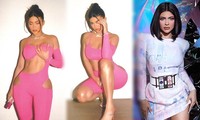 Em út tỉ phú nhà Kardashian mặc bó sát tôn đường cong &apos;đồng hồ cát&apos;