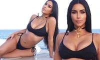 Kim Kardashian quyến rũ &apos;nảy lửa&apos; với bikini