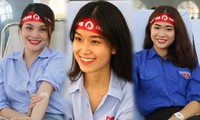 Nụ cười ‘tỏa nắng’ của các bạn trẻ tham gia hiến máu Chủ nhật Đỏ 