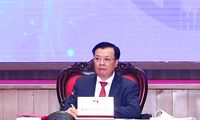 Bí thư Thành uỷ Hà Nội Đinh Tiến Dũng đối thoại với đoàn viên, thanh niên Thủ đô năm 2022