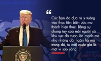 [Infographic] Những câu nói ấn tượng của Tổng thống Hoa Kỳ Donald Trump
