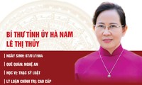 Chân dung Bí thư Tỉnh ủy Hà Nam Lê Thị Thủy