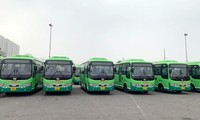 Xe buýt vận hành trên 3 tuyến mở mới từ 1/4 là xe đời mới.