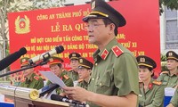 Thiếu tướng Lê Hồng Nam phát động ra quân trấn áp tội phạm