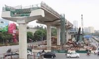Dự án đường sắt Nhổn - ga Hà Nội đã bị chậm tiến độ.