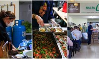 Nhà ăn chay phục vụ 200 suất ăn miễn phí mỗi ngày ở Hà Nội