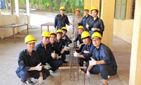 Sinh viên Đại học Kiến trúc Hà Nội hào hứng với chương trình Thực tập công nhân