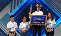 Nguyễn Anh Khôi giành chiến thắng tại cuộc thi tuần 3 tháng 1 quý 1. Ảnh: FBCT