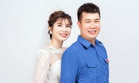 Cặp đôi Nguyễn Xuân Sáng - Nguyễn Thị Thủy quyết định hoãn cưới thực hiện phòng chống dịch COVID-19. Ảnh: NVCC