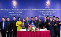 Trung ương Đoàn hai nước Việt Nam - Lào ký thỏa thuận hợp tác giai đoạn 2022 - 2027
