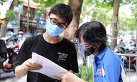 Thí sinh dự thi tốt nghiệp THPT năm 2021 tại Hà Nội.