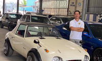 Thợ Việt ‘biến hình’ phế liệu thành xe thể thao độc đáo
