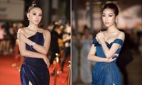 Hoa hậu Tiểu Vy đẹp như nữ thần, Đỗ Mỹ Linh sexy với váy trễ nải 