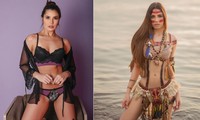 Không thể rời mắt trước đường cong &apos;bỏng rẫy&apos; của tân Hoa hậu Trái đất Brazil