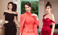 Gu thời trang quyến rũ, quyền lực của bộ ba giám khảo xinh đẹp HHVN 2020