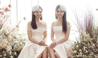 Á hậu Thuỵ Vân sẽ thiết kế váy cưới cho bạn gái kém 16 tuổi của NSND Công Lý