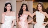 Top 3 Hoa hậu Việt Nam 2020 khoe vai trần quyến rũ &apos;gây thương nhớ&apos;