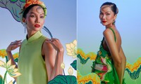 H&apos;Hen Niê hóa mỹ nhân tranh Đông Hồ trong bộ ảnh Tết đặc biệt 