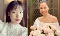 Hoa hậu Thuỳ Dung tái xuất xinh đẹp, Á hậu Ngô Thuý Hà khoe vai trần gợi cảm ở tuổi 45