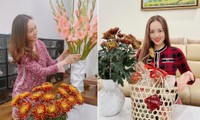 Bà xã NSND Công Lý tất bật trang trí nhà mới để đón Tết 