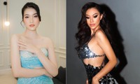 Á hậu Phương Anh diện váy cut-out nóng bỏng, Kim Duyên đẹp tựa &apos;tiên cá&apos; với váy sequin 