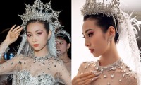 &apos;Bản sao&apos; của Hoa hậu Nguyễn Thị Huyền tại HHVN 2016 tái xuất lộng lẫy tựa &apos;nữ thần&apos;