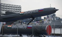 Tên lửa siêu thanh BrahMos. Ảnh: Bộ Quốc phòng Ấn Độ