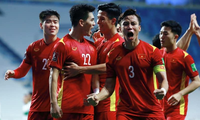 Tuyển Việt Nam lần đầu vào vòng loại thứ 3 World Cup. Ảnh: Hữu Phạm