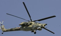 Trực thăng Mi-8AMTSh-VN của quân đội Nga. Ảnh: RIA Novosti
