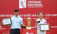 NÓNG: Thêm hole in one tại Giải Vô địch Golf Quốc gia 2022 - Cúp VinFast