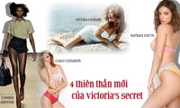 Vóc dáng nóng bỏng của 4 thiên thần Victoria&apos;s Secret mới