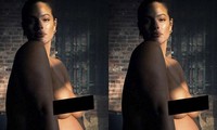 Siêu mẫu ngoại cỡ Ashley Graham tung ảnh khoả thân khi ở cuối thai kỳ