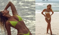 Natasha Oakley tung ảnh bikini tôn 3 vòng &apos;bỏng rẫy&apos;