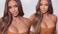Kim Kardashian phô thềm ngực gợi cảm mừng Instagram đạt mốc 200 triệu follow