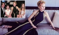 Nicole Kidman hiếm hoi khoe 2 con gái xinh đẹp tại Quả cầu Vàng