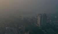 Miền Bắc tiếp tục chìm trong sương mù, ô nhiễm nghiêm trọng