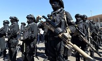 Brazil triển khai quân đội tới khu vực biên giới giáp Venezuela. Ảnh: AFP