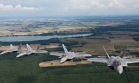 Máy bay F-22 Raptors. Không quân Mỹ sẽ được nâng cao năng lực tác chiến trong thời gian tới